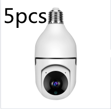 SAFETY WiFi CAMÉRA 1080P Ampoule Tête Mobile Caméra de Surveillance