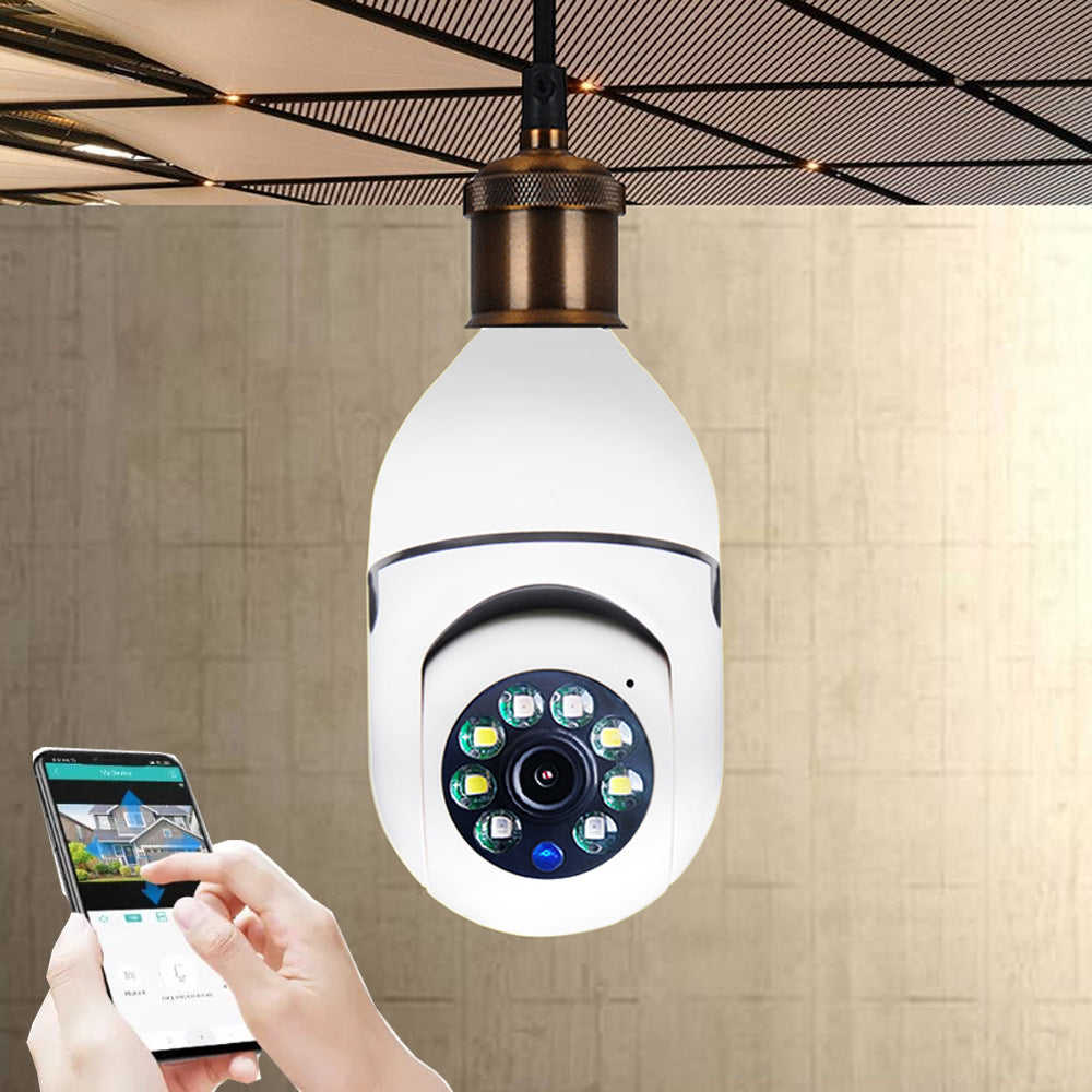 SAFETY WiFi CAMÉRA 1080P Ampoule Tête Mobile Caméra de Surveillance