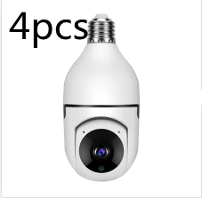 SAFETY WiFi CAMÉRA 1080P Ampoule Tête Mobile Caméra de Surveillance