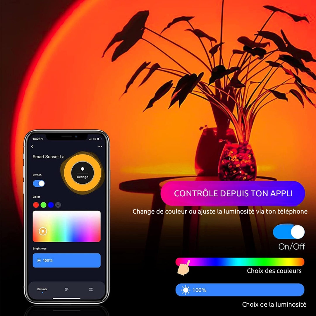 Rayons d'Or - LA Lampe coucher de soleil