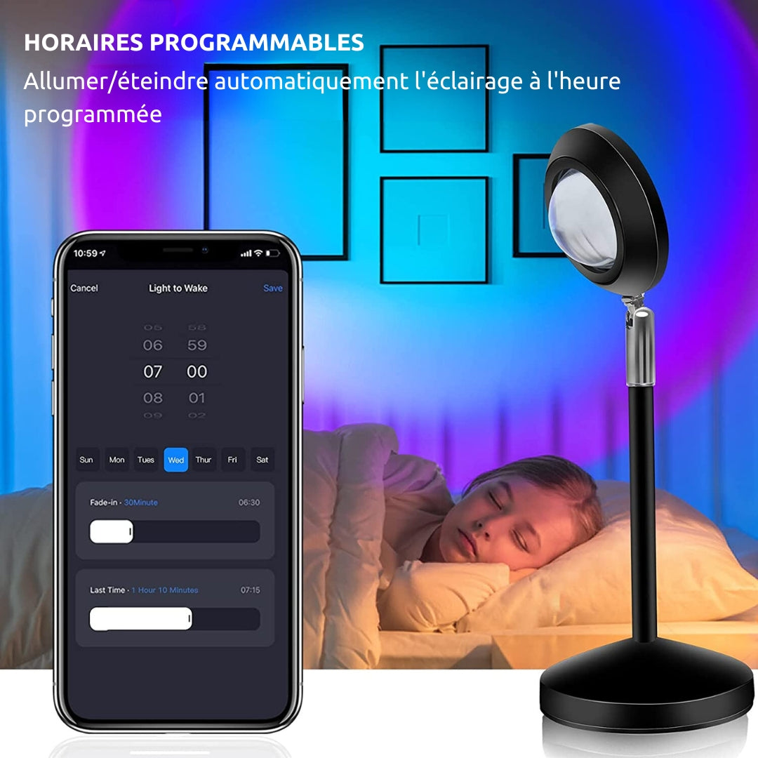 Rayons d'Or - LA Lampe coucher de soleil